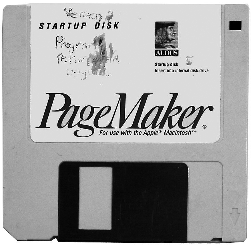 aldus pagemaker floppy